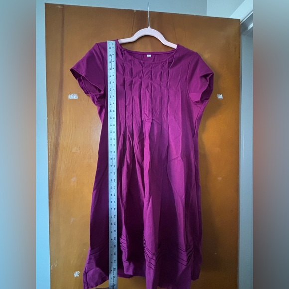 Purple Women's Dress - Picture 7 of 7